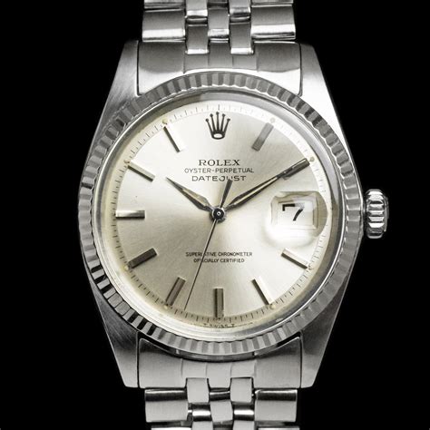 rolex datejust 1601 leaf hands|rolex datejust model 1601.